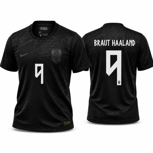 Norway Haaland Jersey No 9 (Away) Player Edition